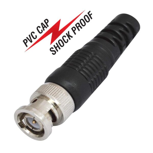CCTV Connector BNC Adaptor Pure Copper BNC Connector for Balun CCTV Surveillance Camera Accessories 5Pcs. - Image 3